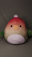 Squishmallow Kellytoy Elliene Sun Conure Parrot 12