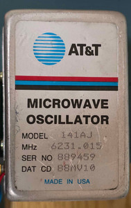 AT&T DRO Microwave Oscillator for 6.23 GHz, Tested & Working!