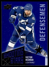 2018-19 Upper Deck Shooting Stars Defensemen Victor Hedman Tampa Bay Lightning