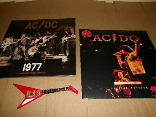 AC/DC 2x brand new sealed vinyl double lps bundle saver