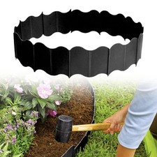 26.7M Flexible Plastic Garden Grass Pathways & Flowerbeds Edging Edge Border
