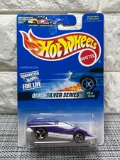 Hot Wheels Quicksilver Series 2 of 4 Cars Aeroflash Collector 546 Purple