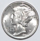 1944 Mercury Dime CHOICE BRILLIANT UNCIRCULATED (K253)