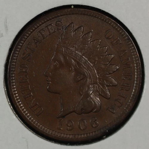 Indian Head Cent. 1906  Extra Fine. Lot # 9049-327-032