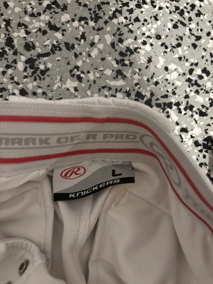 Conjunto de 4 pantalones de béisbol juveniles estilo bragas grandes y extra grandes Foto 4 de 4