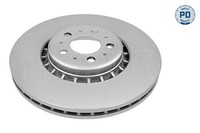 2X Bremsscheibe MEYLE-PD: Advanced Performance And Design. Meyle 583 521 5025/PD