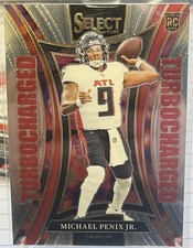 2024 Select Turbocharged #21 Michael Penix Jr RC Atlanta Falcons Rookie Insert