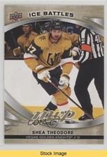 2023-24 Upper Deck MVP Gold Ice Battles Shea Theodore #190 READ 7vj