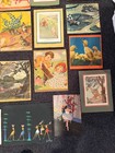 Vintage 1950's Nursery Rhymes Teaching Pictures with Poems Handwritten on back — photo 6