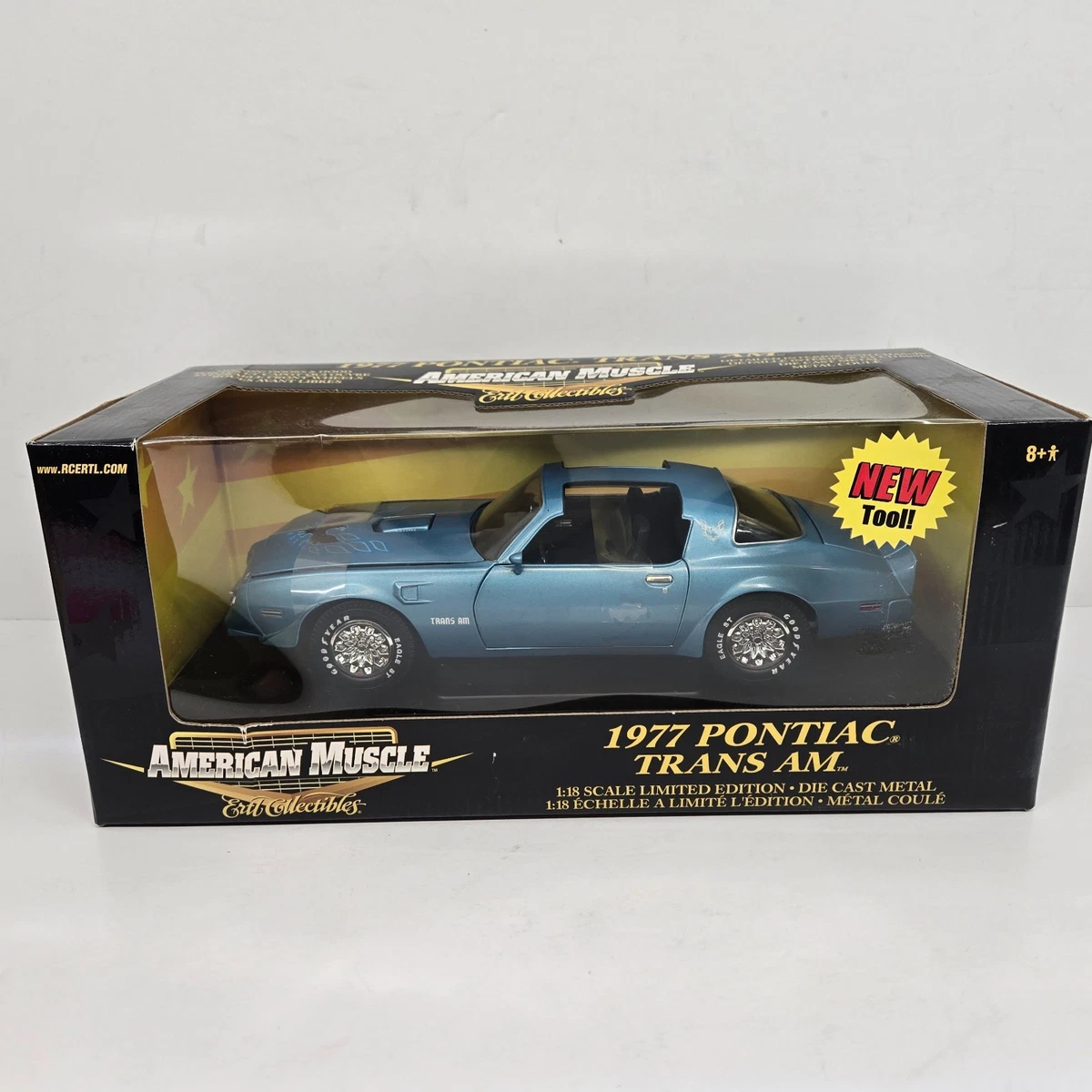 Ertl Pontiac Firebird Trans Am Contemporary Manufacture Diecast