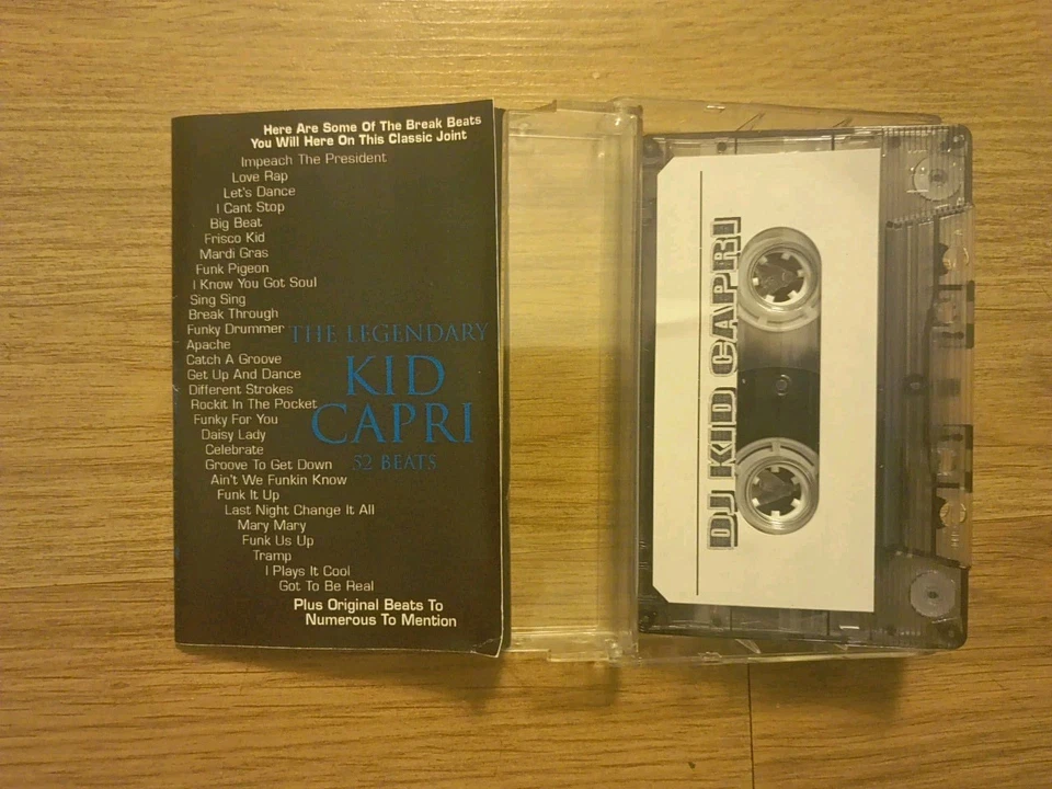 Kid Capri 52 Beats CASSETTE Mixtape  - Image 4 of 4