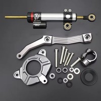 Z1000 Motorrad ZubehöR LenkungsdäMpfer Lenker Stabilisierung Halter Titan Set 2