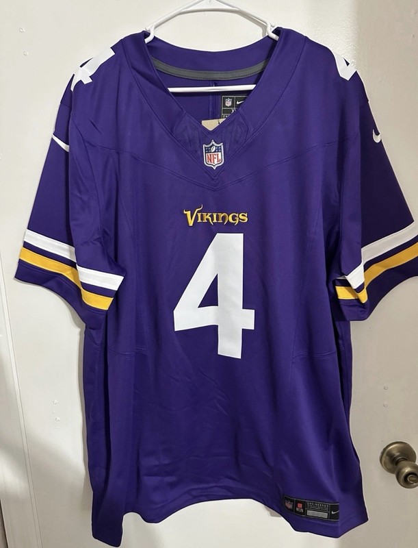 Nike Vapor Minnesota Vikings Dalvin Cook #4 Authentic Men’s Jersey Size XXL NWT