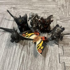 Complete HG Godzilla Soft Vinyl 6-piece set Mothra Mechagodzilla