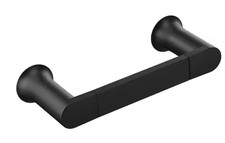 Moen Genta Durable Bathroom LX 9" Hand Towel Bar Matte Black Finish BH3886BL