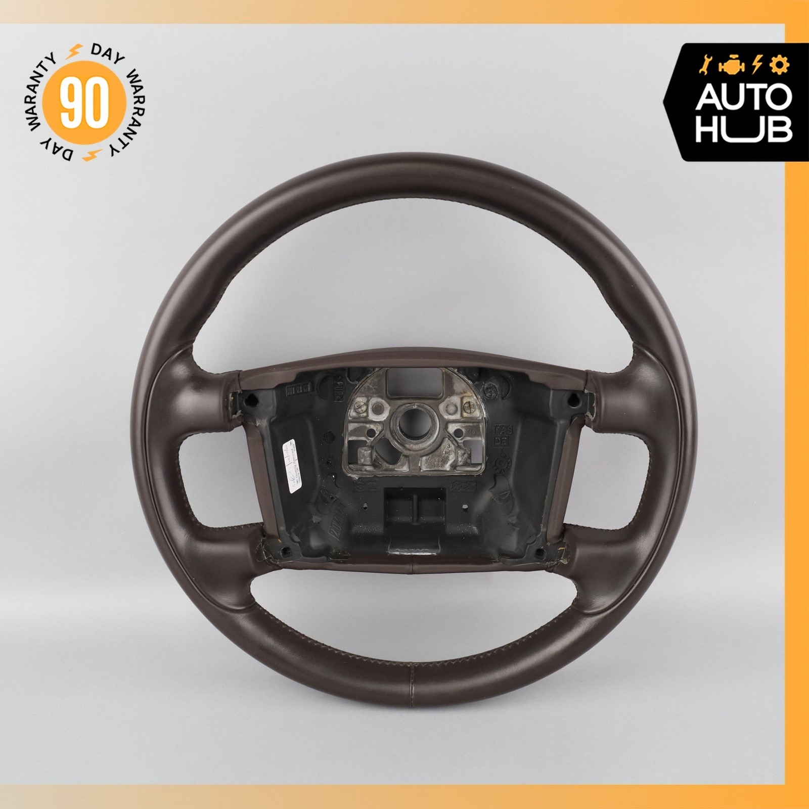 03-10 Bentley Continental GTC GT Flying Spur Driver Steering Wheel Brown OEM 43k