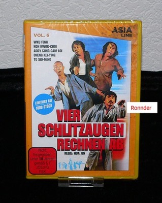 Vier Schlitzaugen rechnen ab DVD - Asia Line Vol. 6 - Lim. Ed. - Neu & OVP