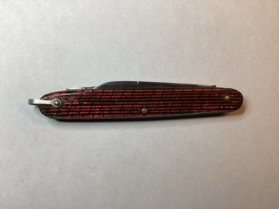 Vintage HSB 2950 Senator Pen Knife (WWII era) Christmas Flicker, Pocket-ready