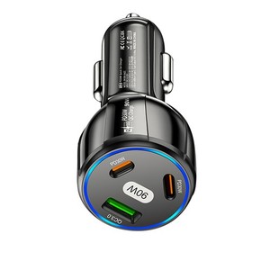 USB & PD 30W Type-C Chargeur de voiture Adaptateur de charge rapide pour iPhone Samsung Phone