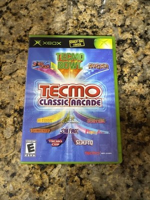 Tecmo Classic Arcade (Microsoft Xbox, 2005) CIB, Very Clean, Mint