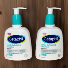 Cetaphil Gentle Exfoliating SA Lotion, All Skin Types 8 fl oz (237 ml) 2 Pack!