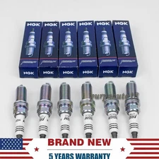 Set of 6 Genuine NGK 6619 Iridium IX Spark Plugs LFR6AIX11 for BMW Mercedes