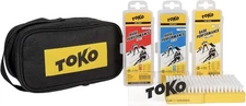 TOKO Basic Hot Wax Kit 120 – Complete Ski & Snowboard Tuning Set with Wax, Iro