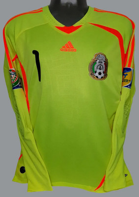 ADIDAS MEXICO WC2011 SUB17 SANCHEZ GK GOAL LS LONG M ORIGINAL JERSEY SHIRT
