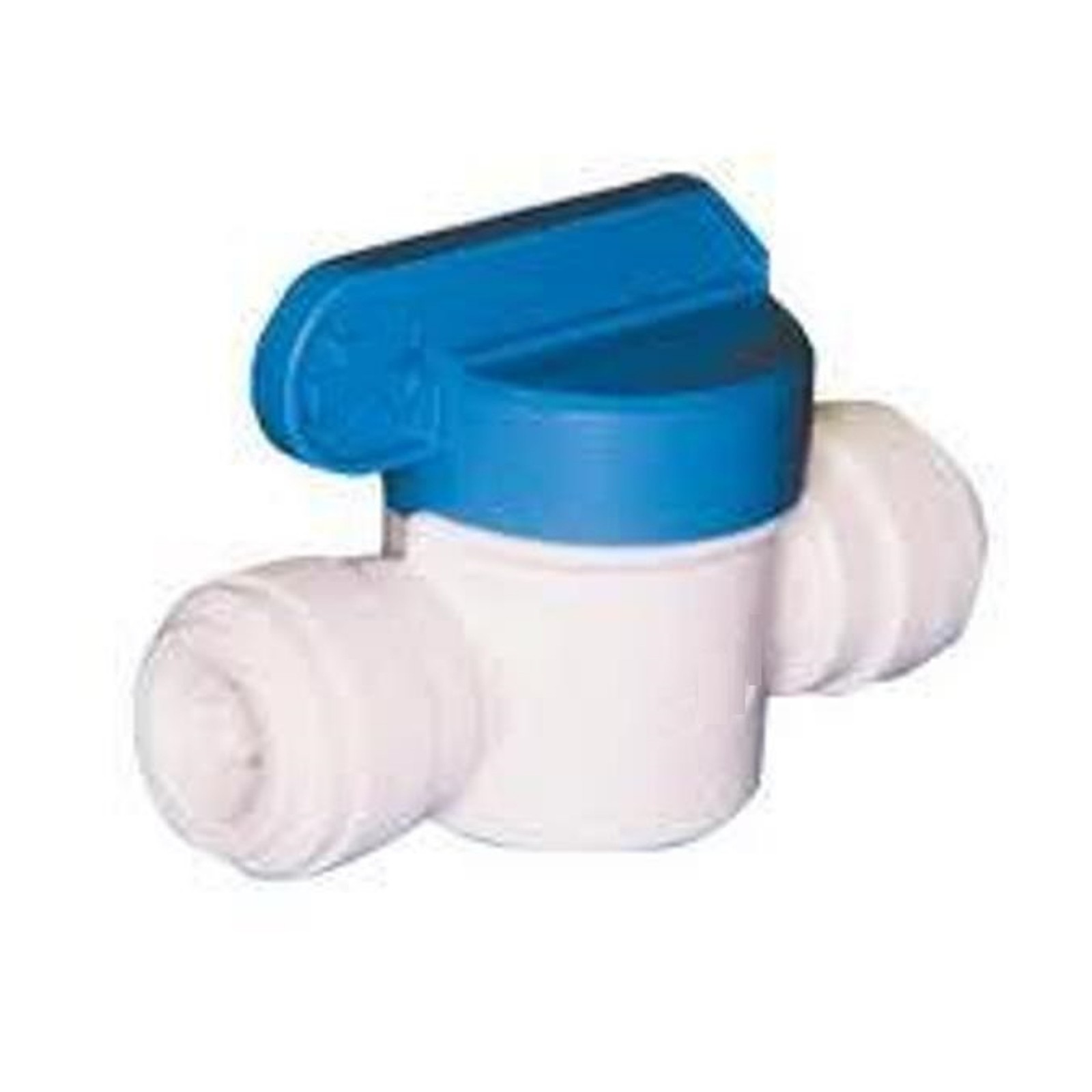 Fridge water pipe tubing 1/4"" Shut off valve, Stop tap, Push fit, In-line Tap