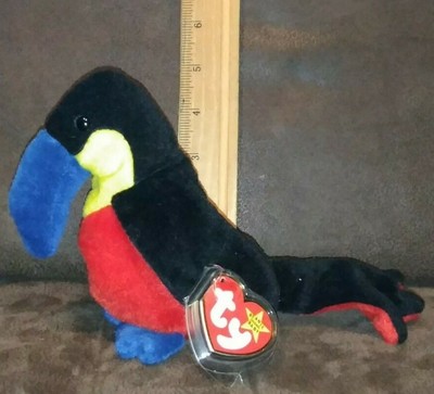 ty beanie baby kiwi toucan bird