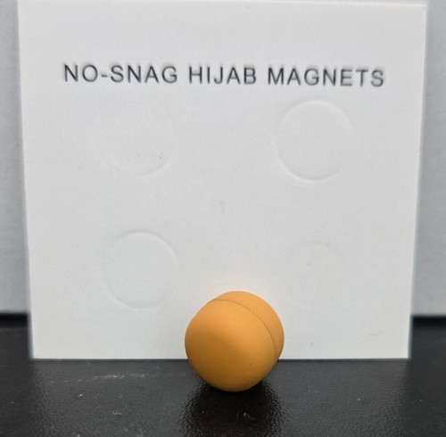 HIJAB MAGNET PINS MATTE SHINY METTALIC STRONG MAGNETS SNAG FREE - Picture 3 of 34