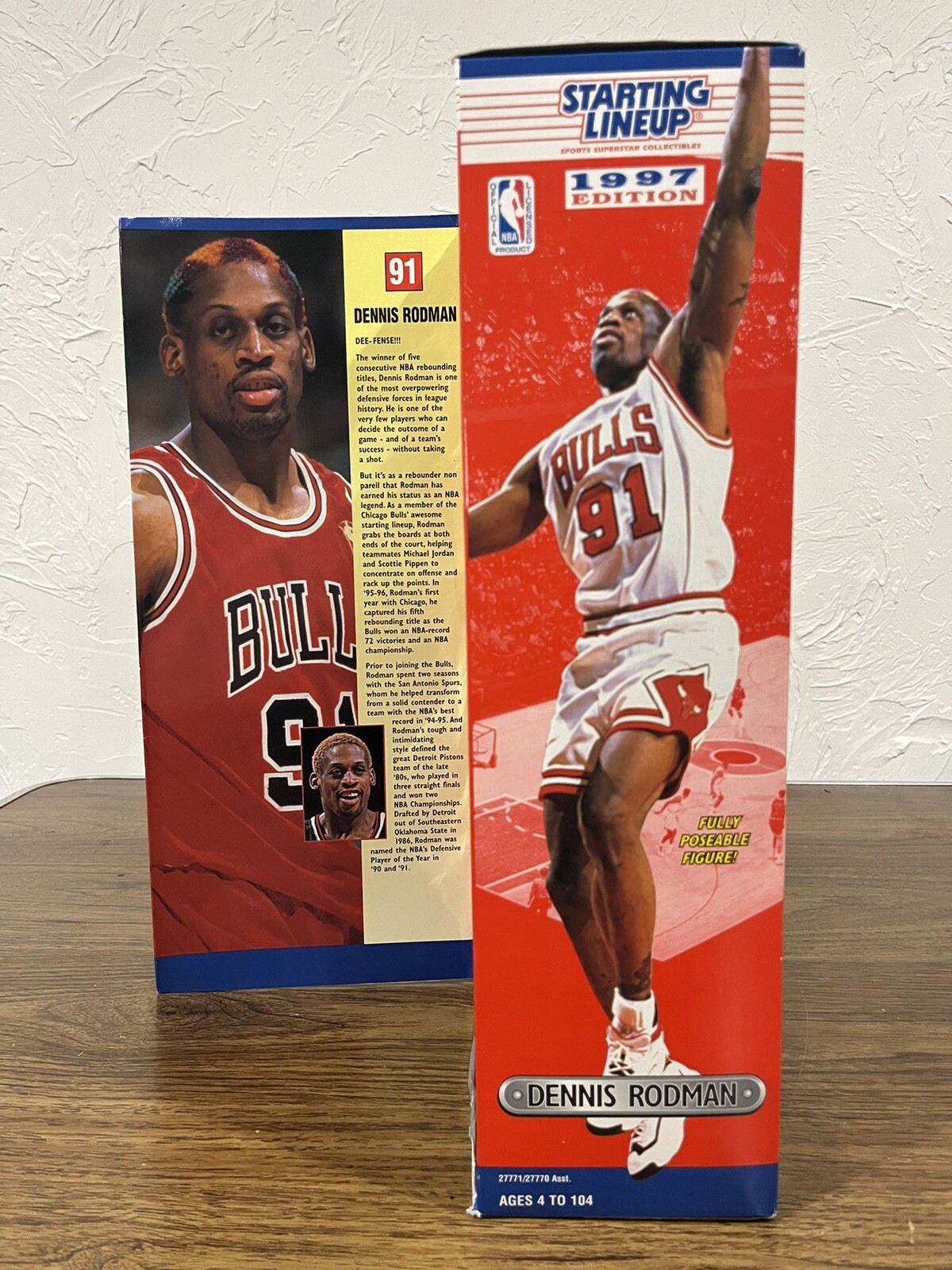 1997Starting LineupSports Superstar CollectiblesDennis Rodman