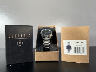 Electric Silver OWO1 SS Smartwatch 