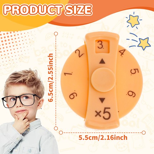 9Pcs Plastic Math Spinner Add Subtract or Multiplication Division Spinners qiGlW - Picture 7 of 22