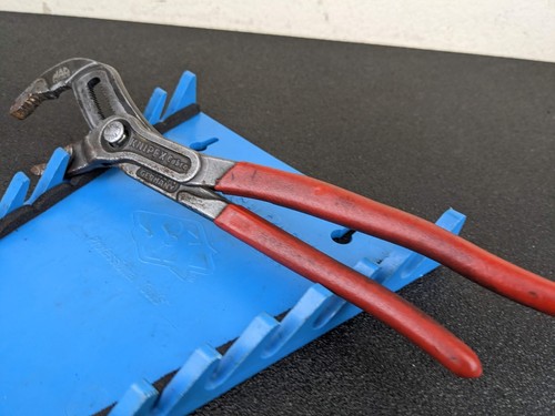 #bj076 Mac Tools P10C Knipex Cobra Self-Gripping 10in Pliers - Picture 3 of 19