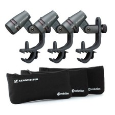 Sennheiser E 604 Cardioid Microphone, 3-pack