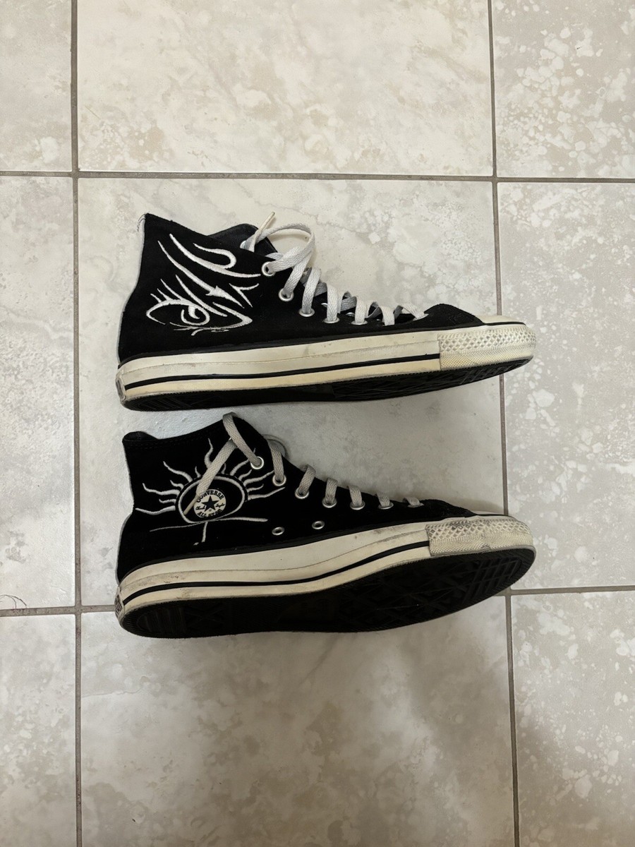 Rare Vintage 90s Dennis Rodman Converse All Star ANK Suede Hi Top