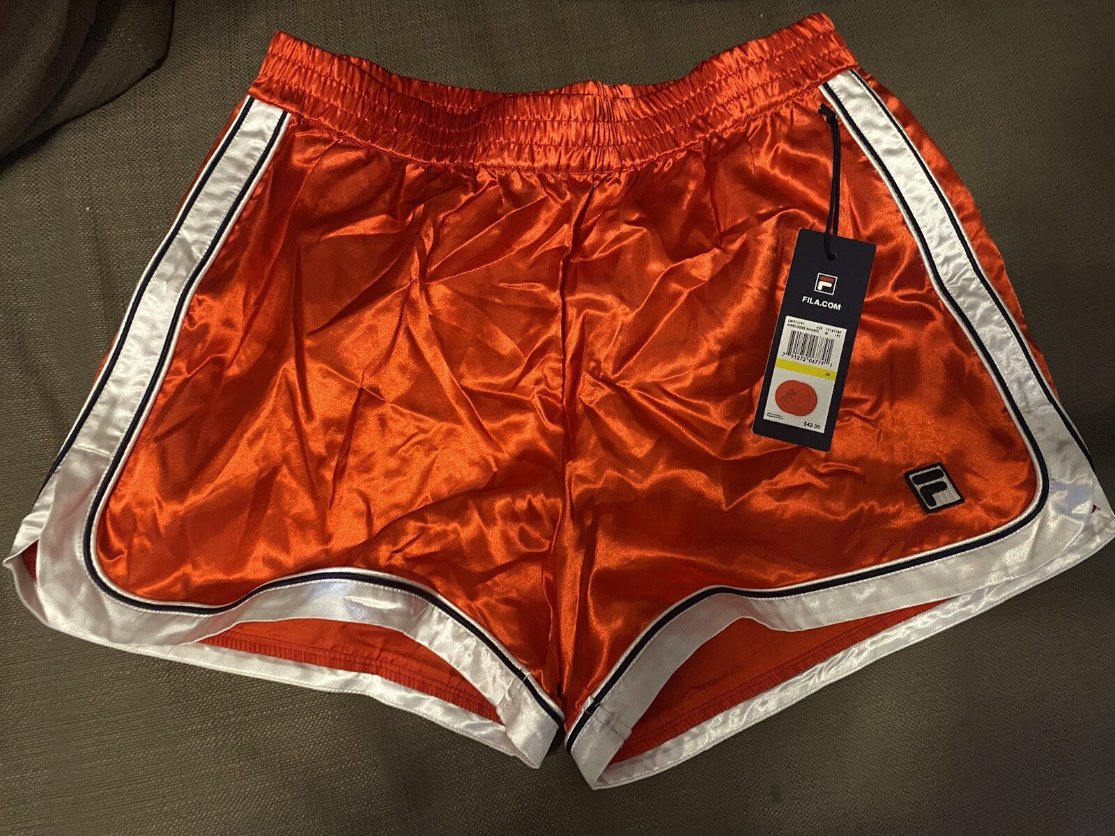 Pantaloncini donna medi Fila Mercedes Activewear nuovi con etichette