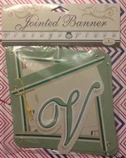 Creative Converting Vintage Vixen 40th 50th 60th Birthday Jointed Letter Banner