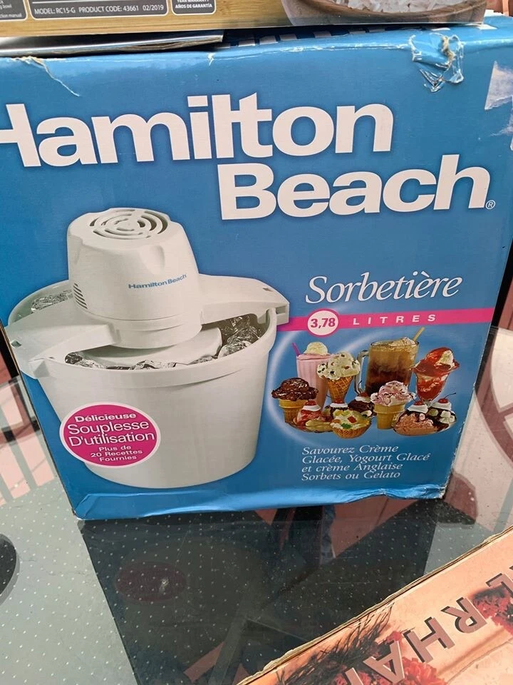 Hamilton Ice Cream Maker