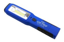 US PRO INSPECTION LIGHT & LED TORCH Super Bright Rechargeable Cob Magnetic