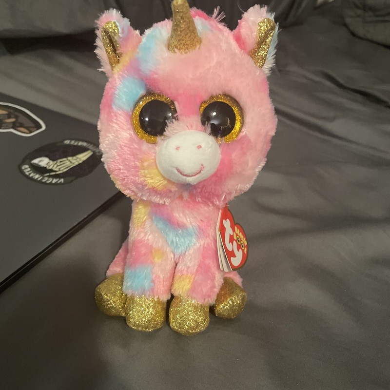 Ty Beanie Boo Fantasia the Unicorn 6” Plush with Tag