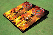 Firefighter Cornhole Board set