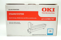 Oki 43381707 Trommel Image Drum Cyan FüR C5600 C5700 Ovp A