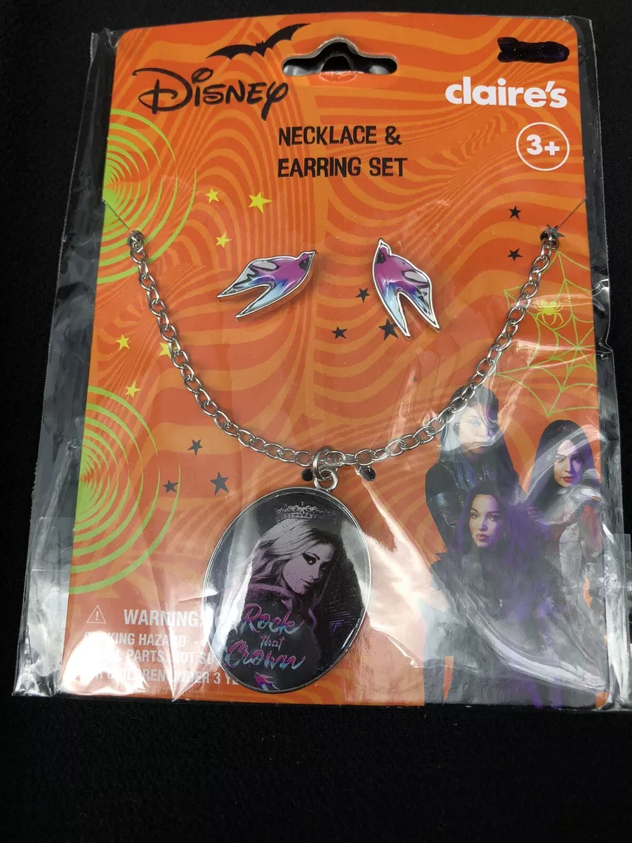 Disney Descendants Audrey necklace earring set Queen of mean