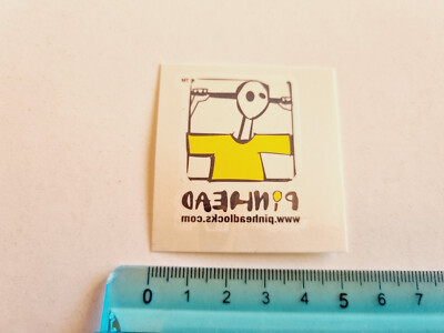 PINHEAD LOCKS STICKER STICKER ADHESIVE STICKER ORIGINAL