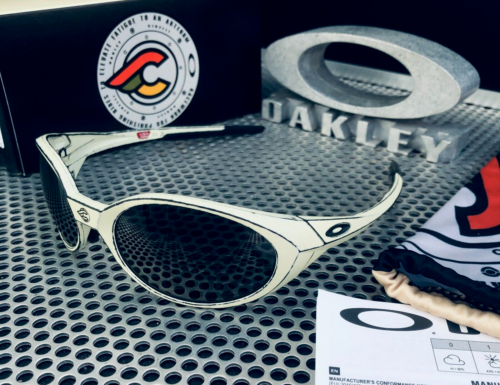 CHAQUETA OAKLEY X CINELLI EYE REDUX | AMARILLA USADA EN CARRERAS | GRIS PRIZM | EDICIÓN LIMITADA - Imagen 19 de 19