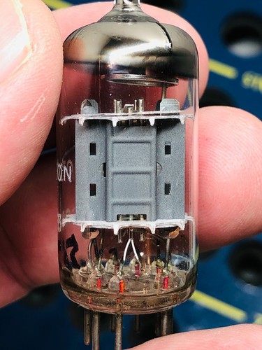 Closely Matched Pair Radiotron 12AX7 ECC83 NOS NIB Tested Strong Balanced Tube - Picture 16 of 24