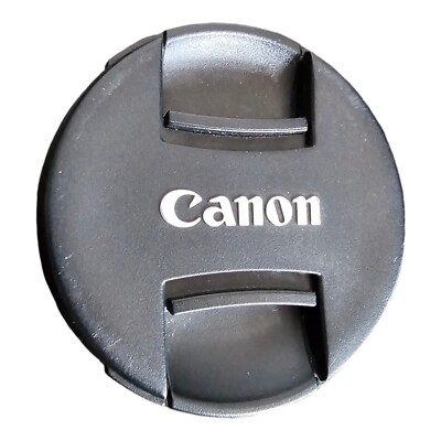 58 mm Objektivkappe vorne E-58 II Pinch Front Objektivkappe für Canon Objektiv 58 mm