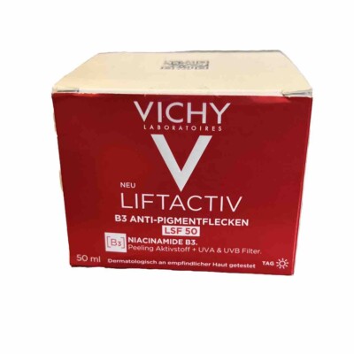 Vichy Liftactiv B3 Anti-Pigmentflecken Creme 50ml - LSF 50 - NEU